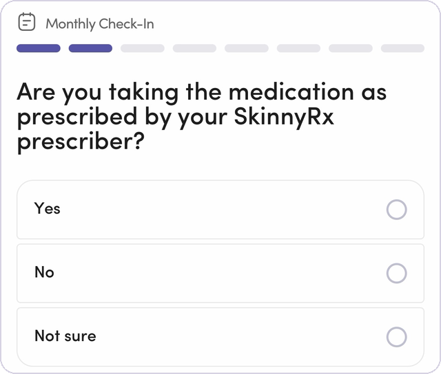 A check-in question